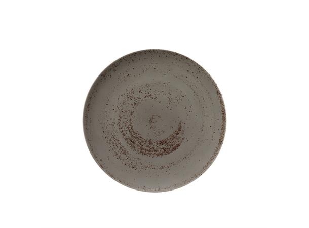 POTTERY tallerken coupe Ø:260mm Dekor: Unique Light Grey